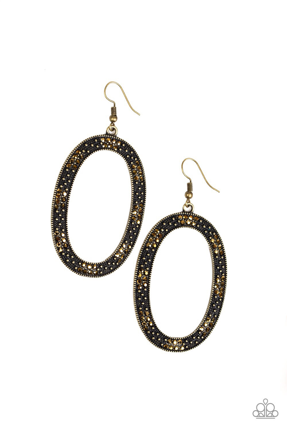 Paparazzi-Rhinestone Rebel-Brass