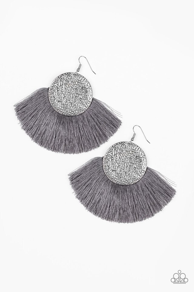 Paparazzi-Foxtrot Fringe-Silver 
