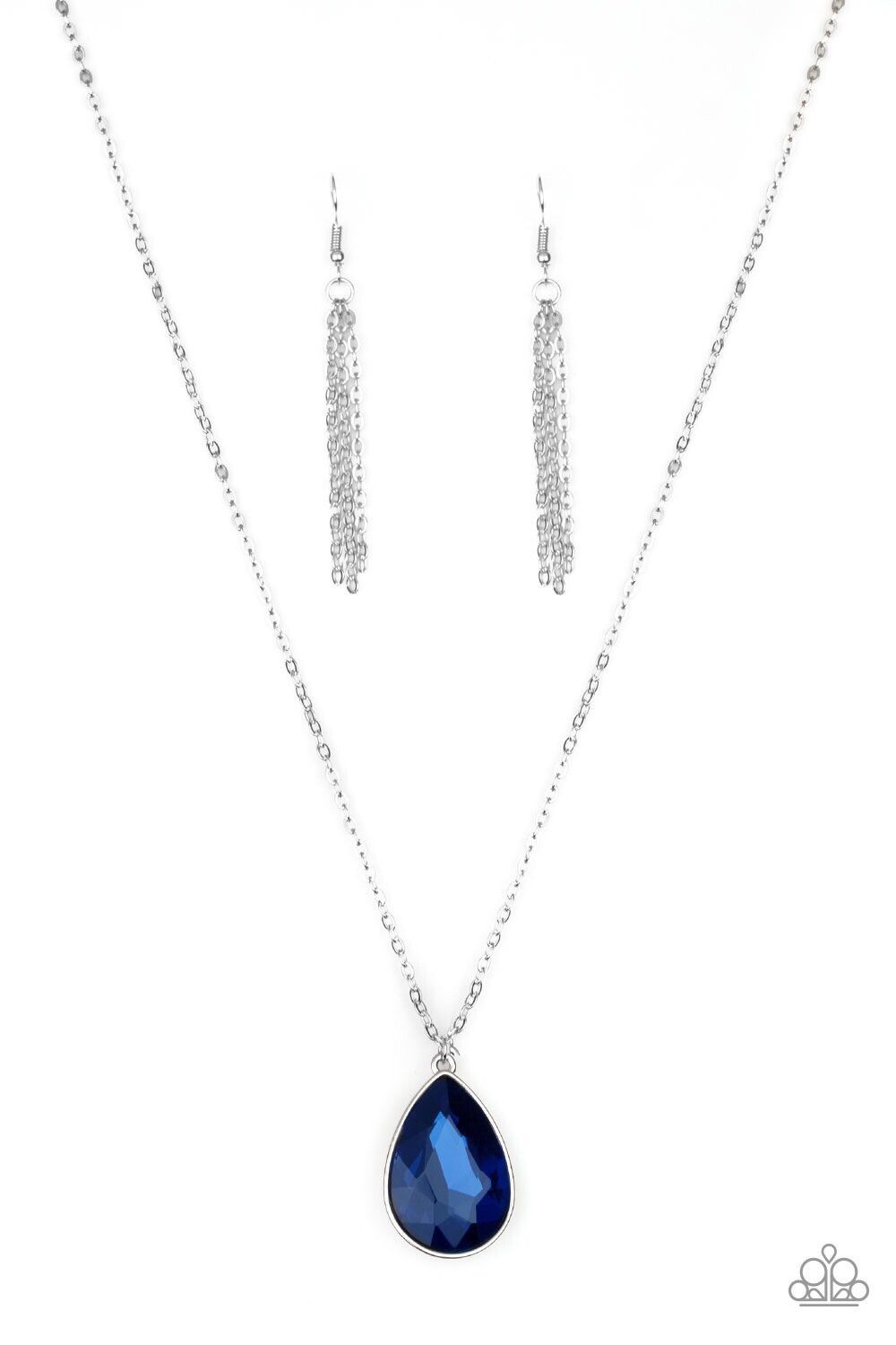 Paparazzi-So Obvious-Blue Necklace