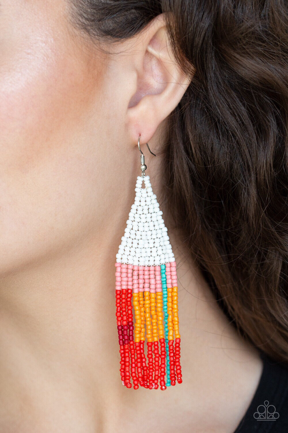 Paparazzi-Beaded Boho-White