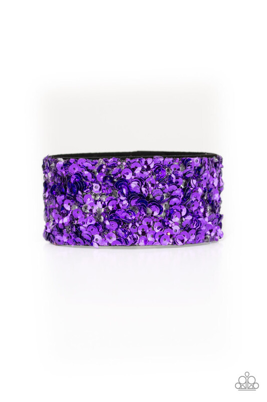 Paparazzi-Starry Sequins-Purple