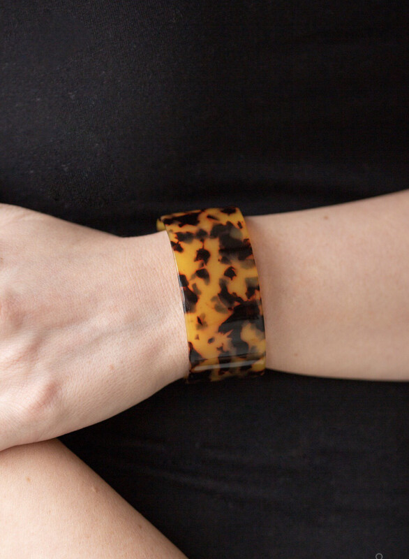 Paparazzi-Where’s The Party-Yellow Cuff