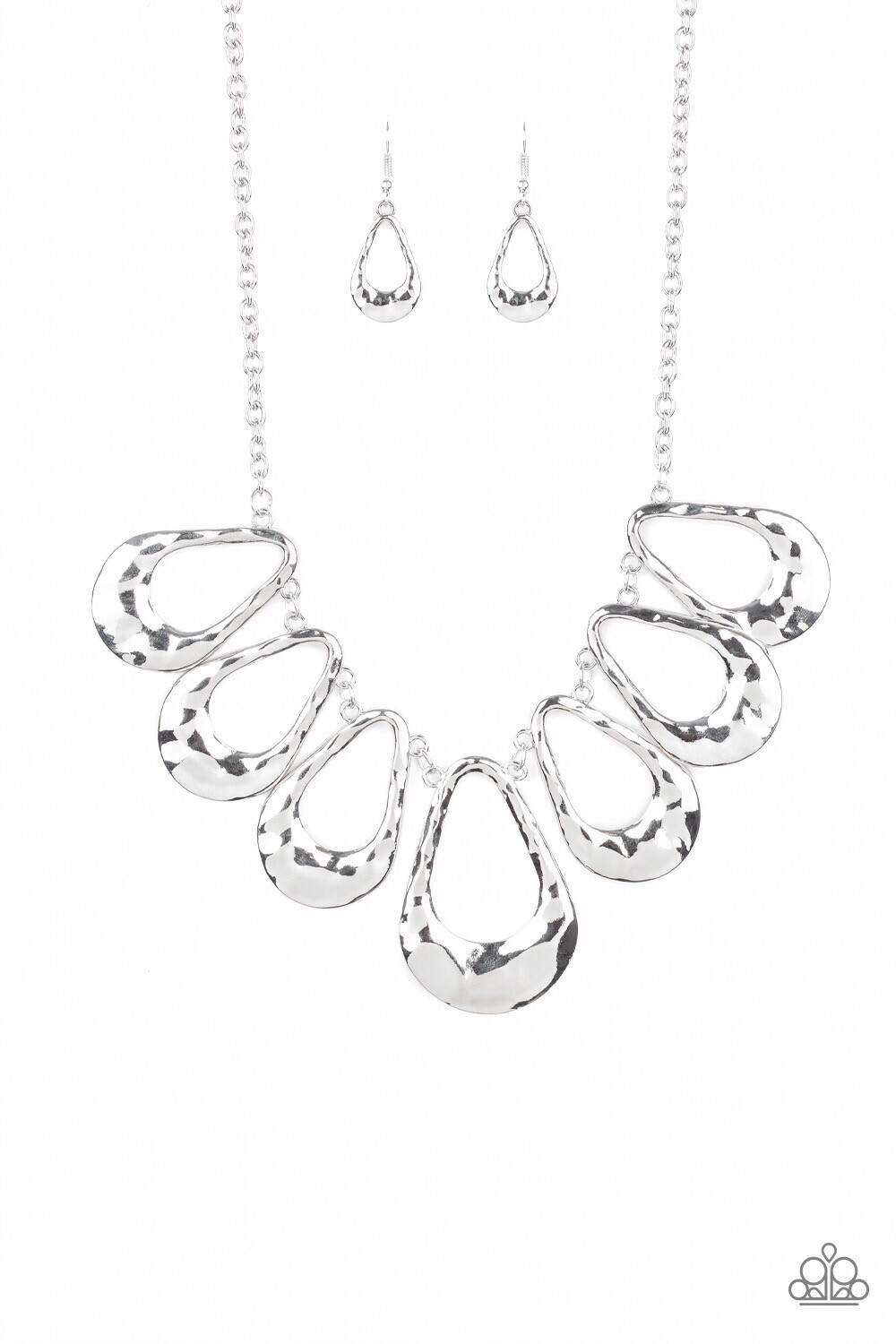 Paparazzi-Teardrop Envy-Silver