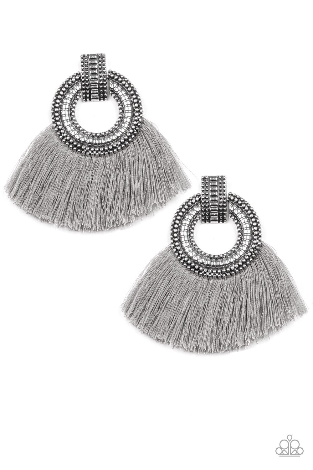 Paparazzi-I Am Spartacus-Silver Post Fringe