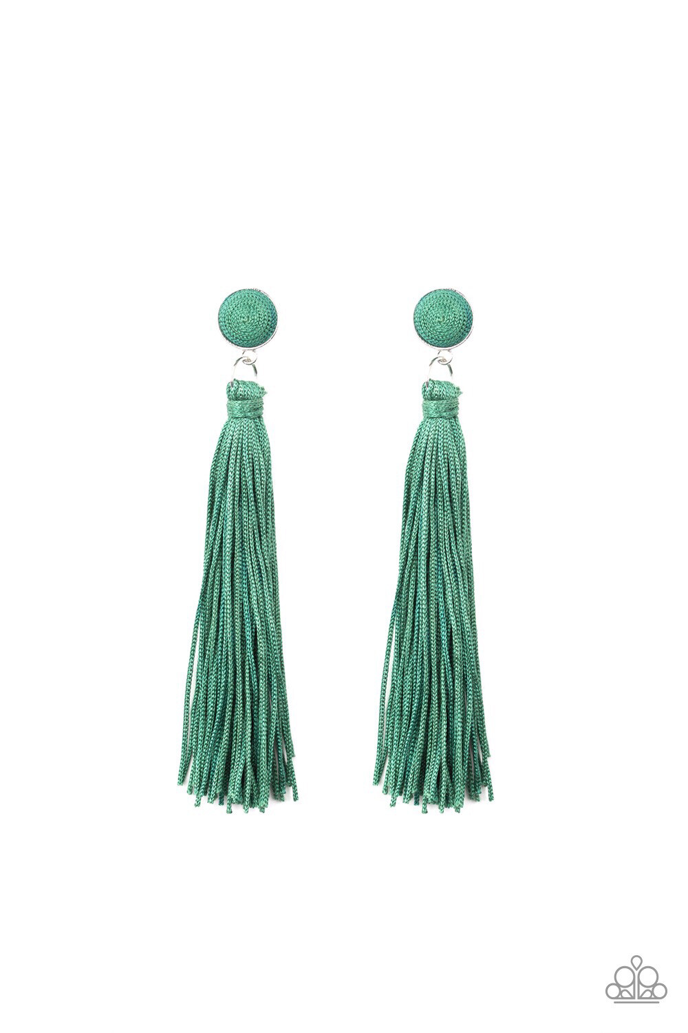 Paparazzi-Tightrope Tassel-Green Post