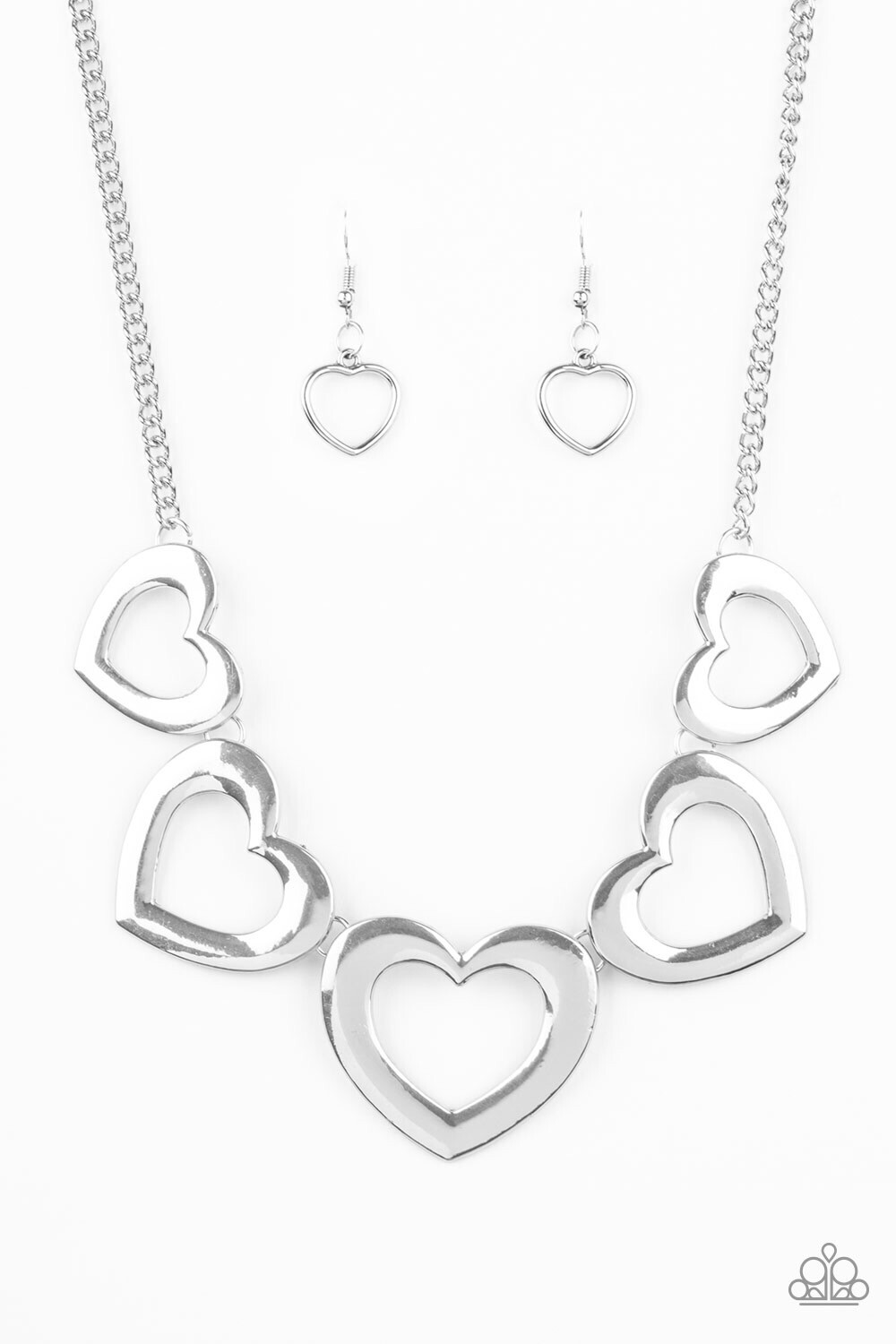 Paparazzi-Hearty Hearts-Silver
