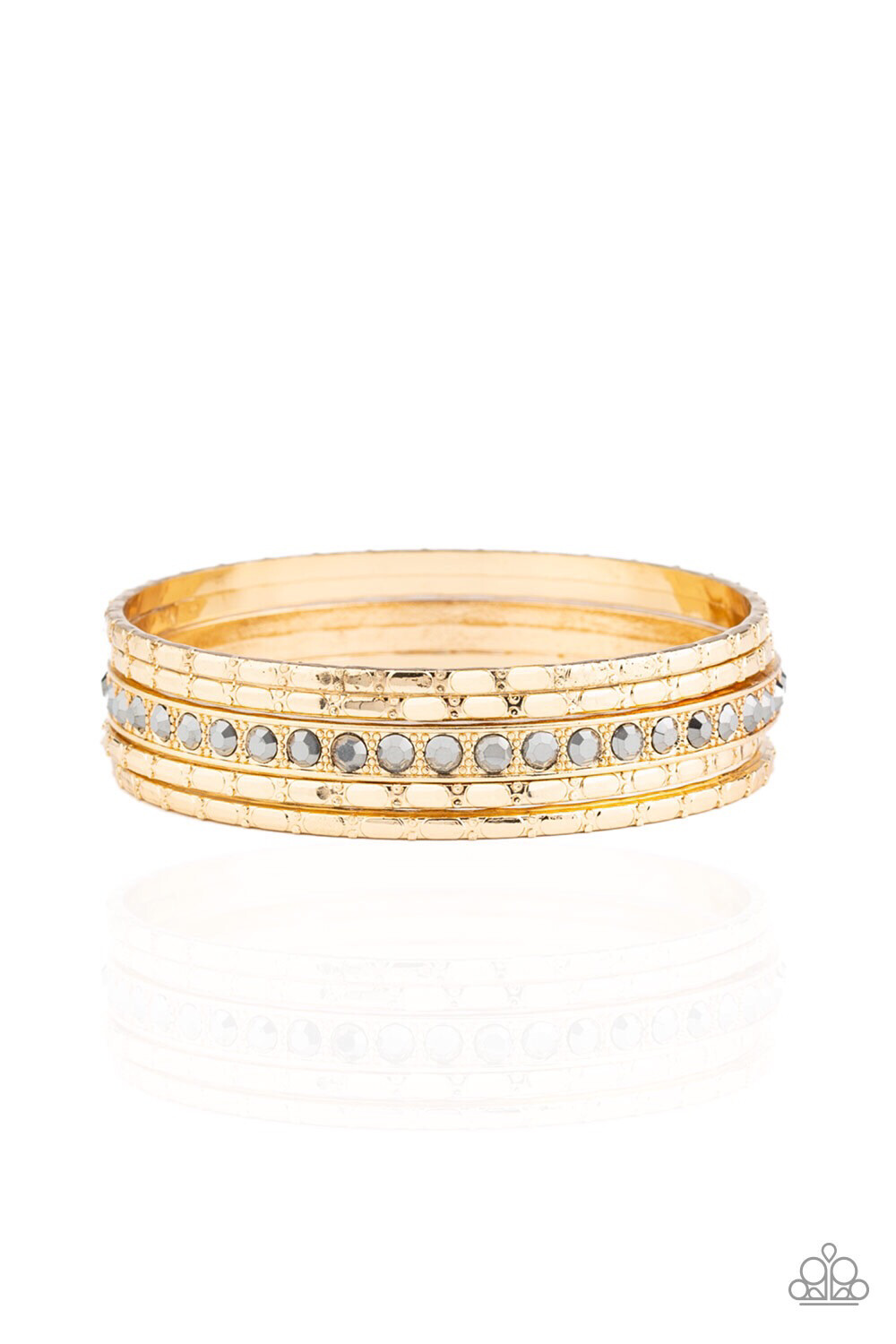Paparazzi-Glitzy  Grunge-Gold