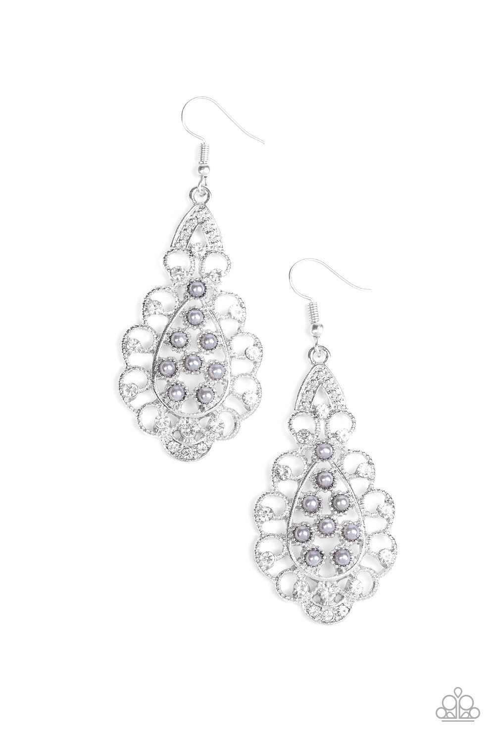 Paparazzi-Sprinkle On The Sparkle-Silver Pearls
