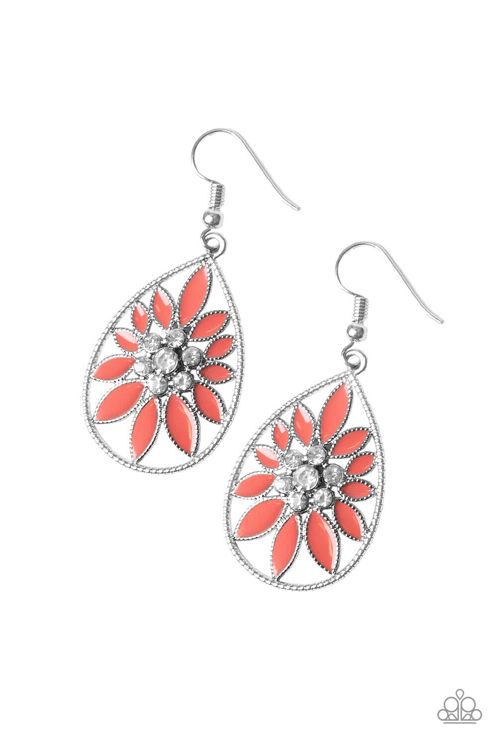 Paparazzi-Floral Morals-Orange
