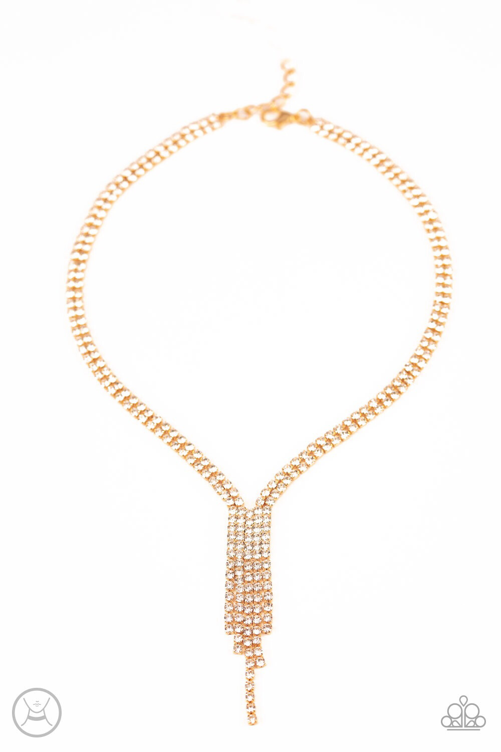 Paparazzi-Double The Diva-Gold Choker