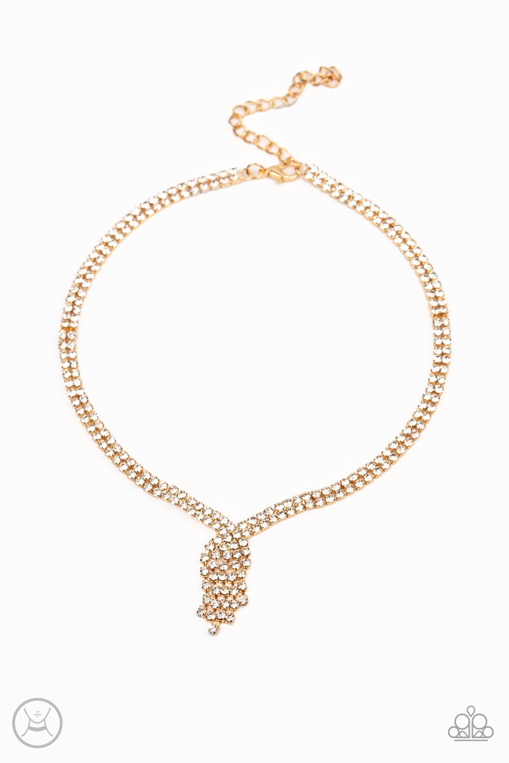 Paparazzi-Ante Up-Gold Choker