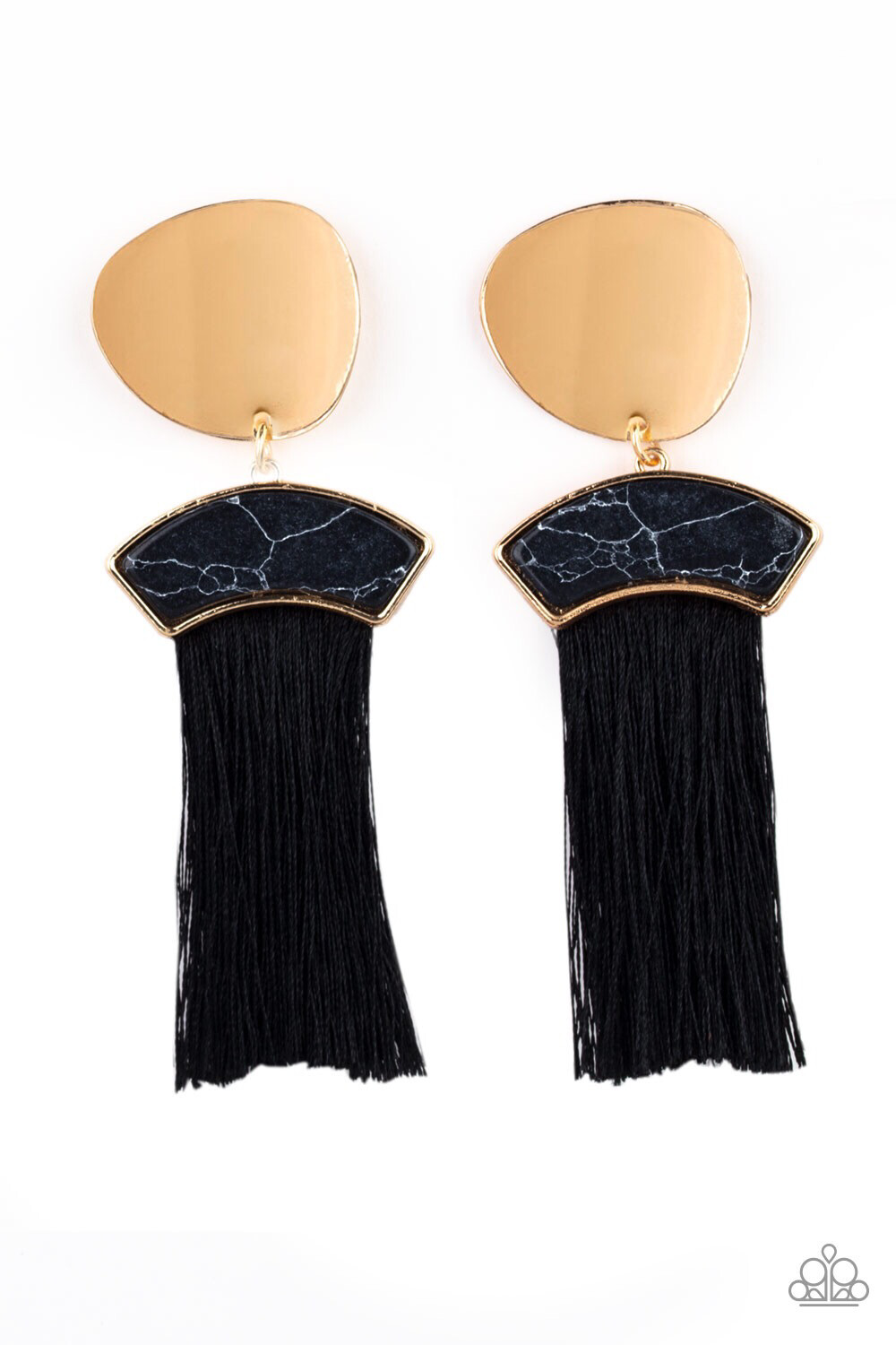 Paparazzi-Insta Inca-Gold (Black)Post
