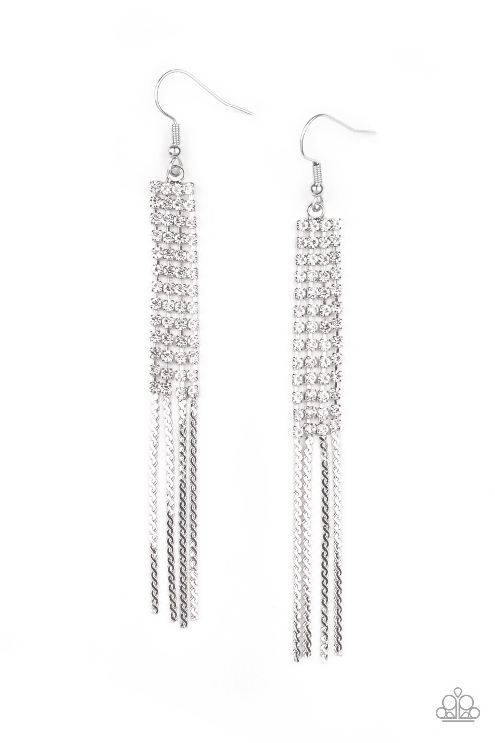 Paparazzi-Rhinestone Romance-White