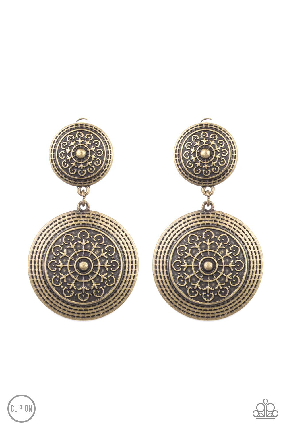 Paparazzi-Magnificent Medallions-Brass