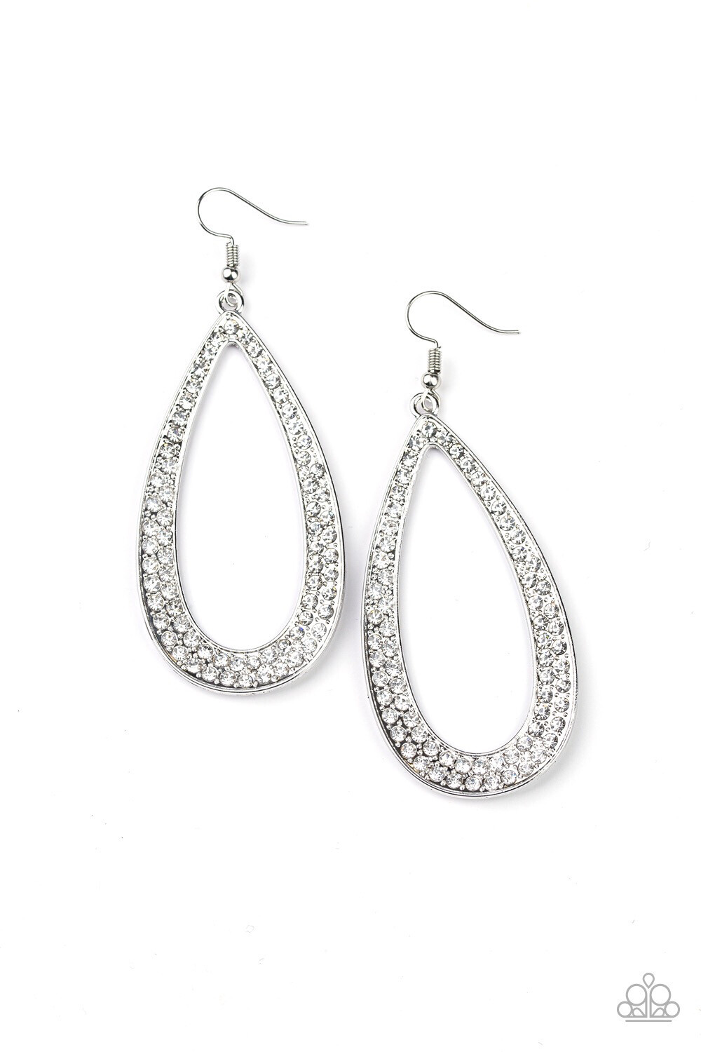 Paparazzi-Diamond Distraction-White