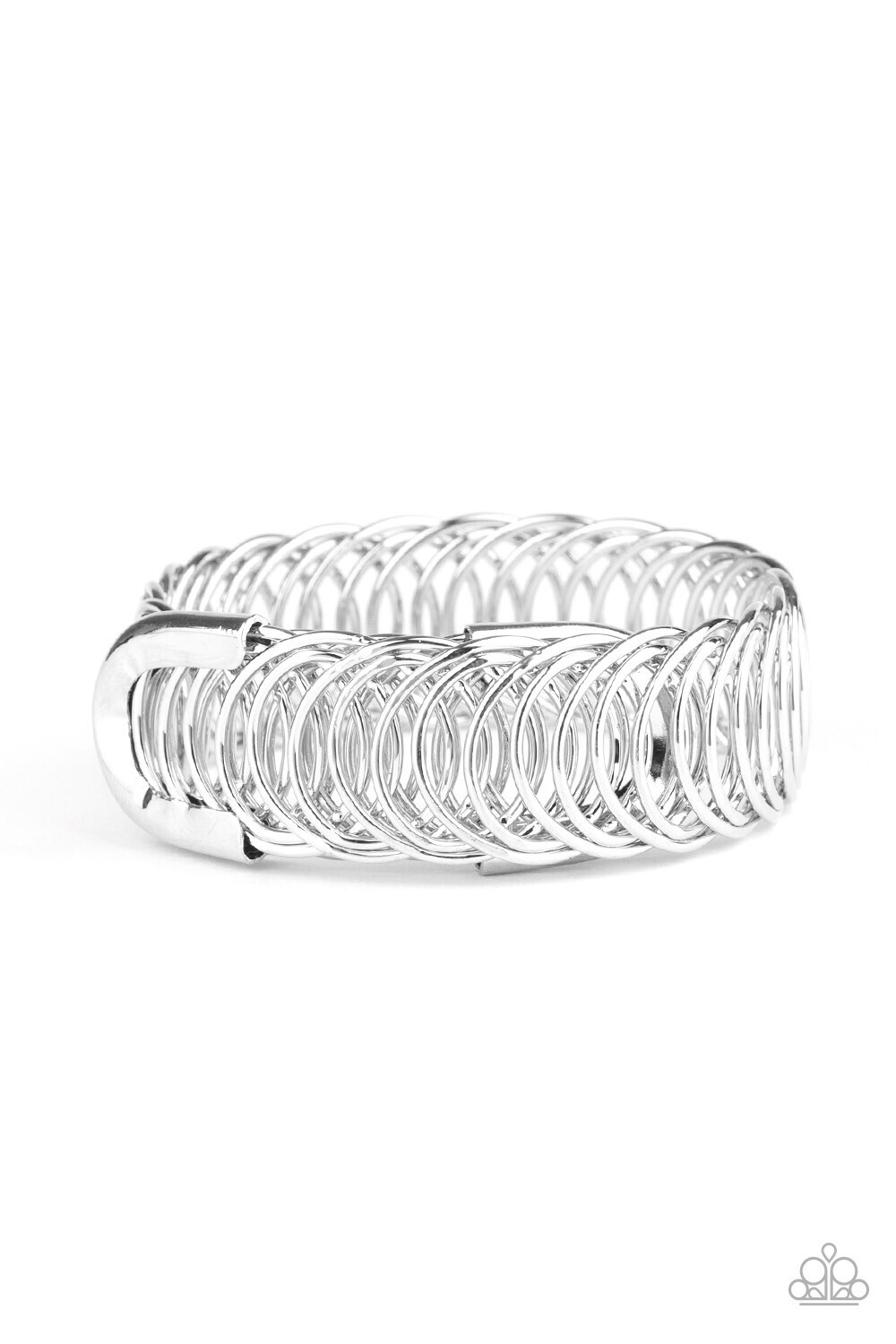 Paparazzi-Dizzyingly Demure-Silver