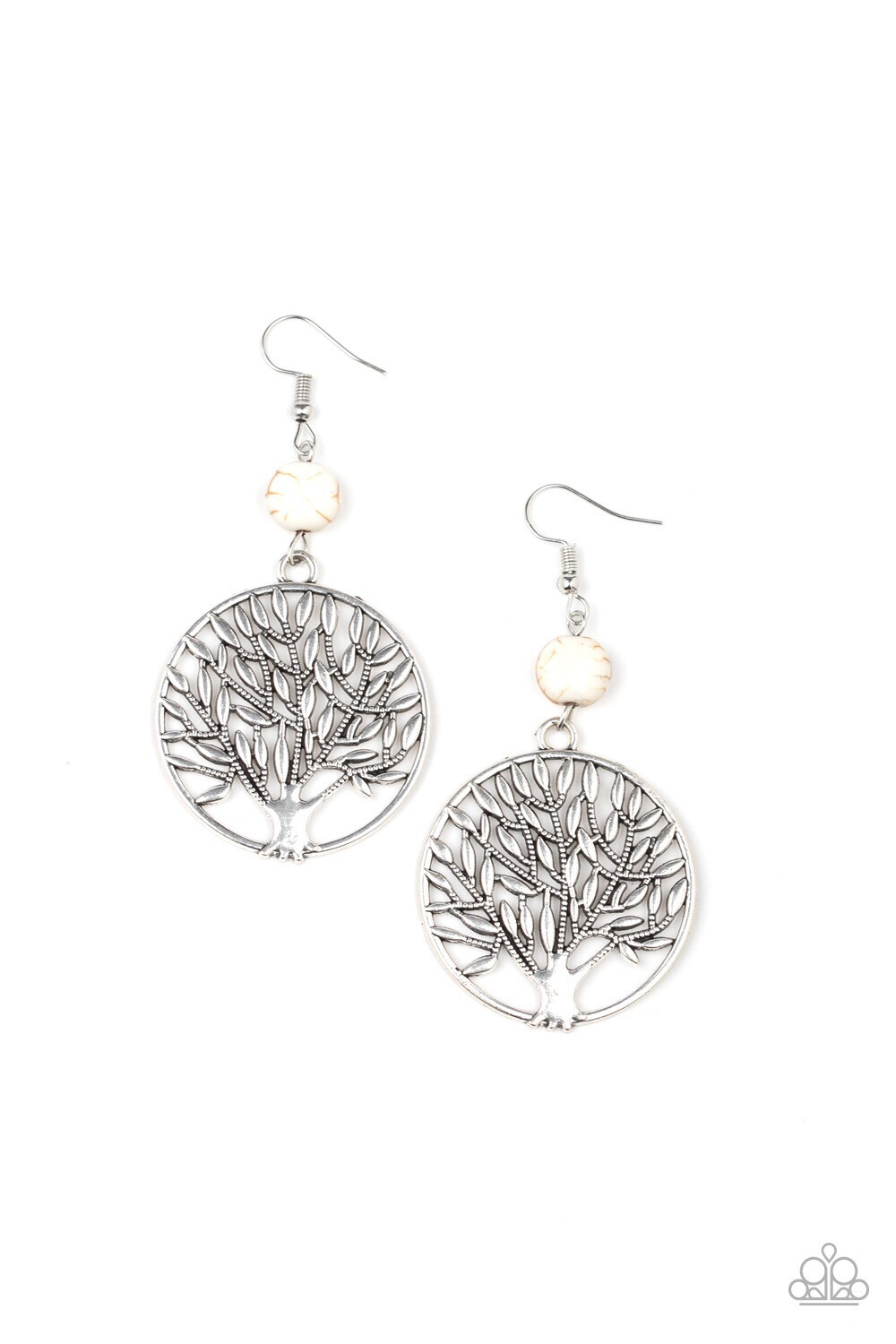 Paparazzi-Bountiful Branches-White