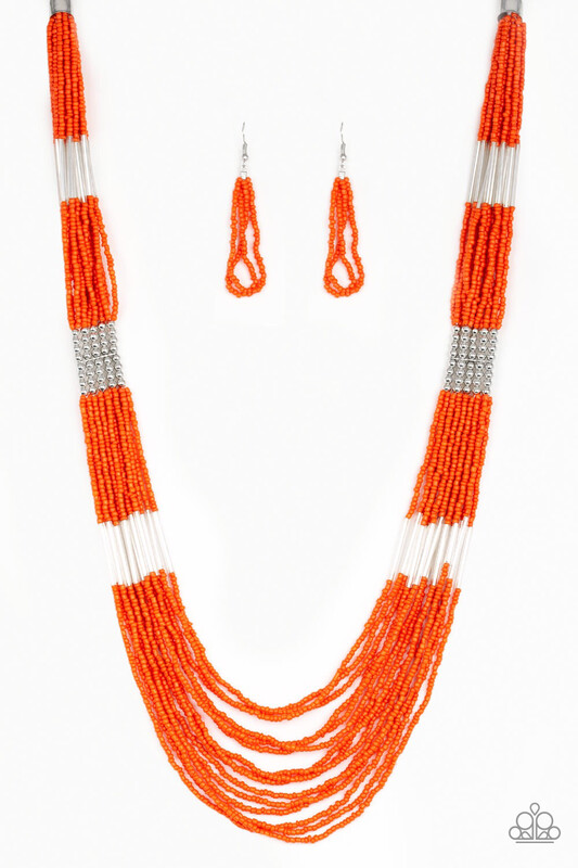 Paparazzi-Let It Bead-Orange