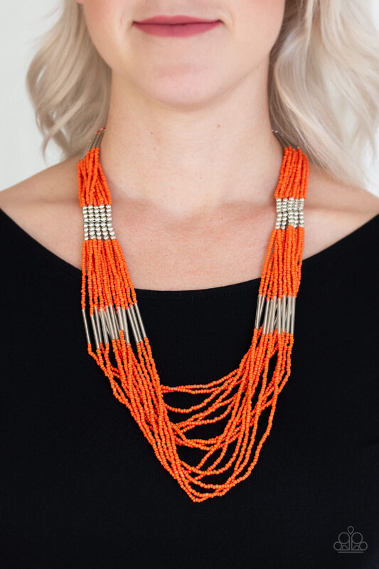 Paparazzi-Let It Bead-Orange