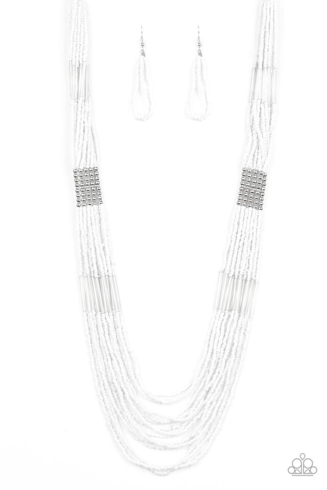 Paparazzi-Let It Bead-White