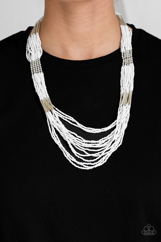 Paparazzi-Let It Bead-White