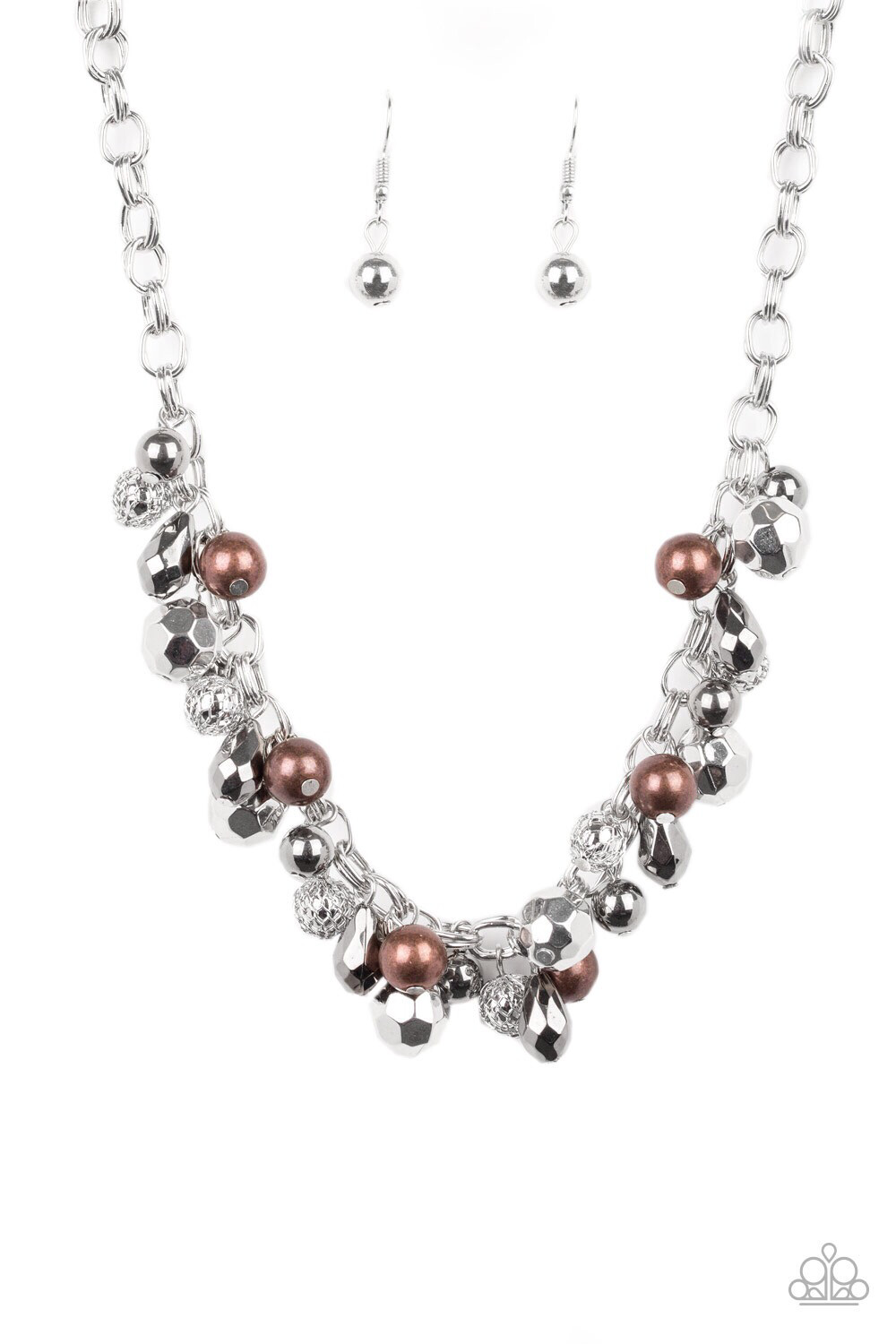 Paparazzi-Building My Brand-Silver (Brown)