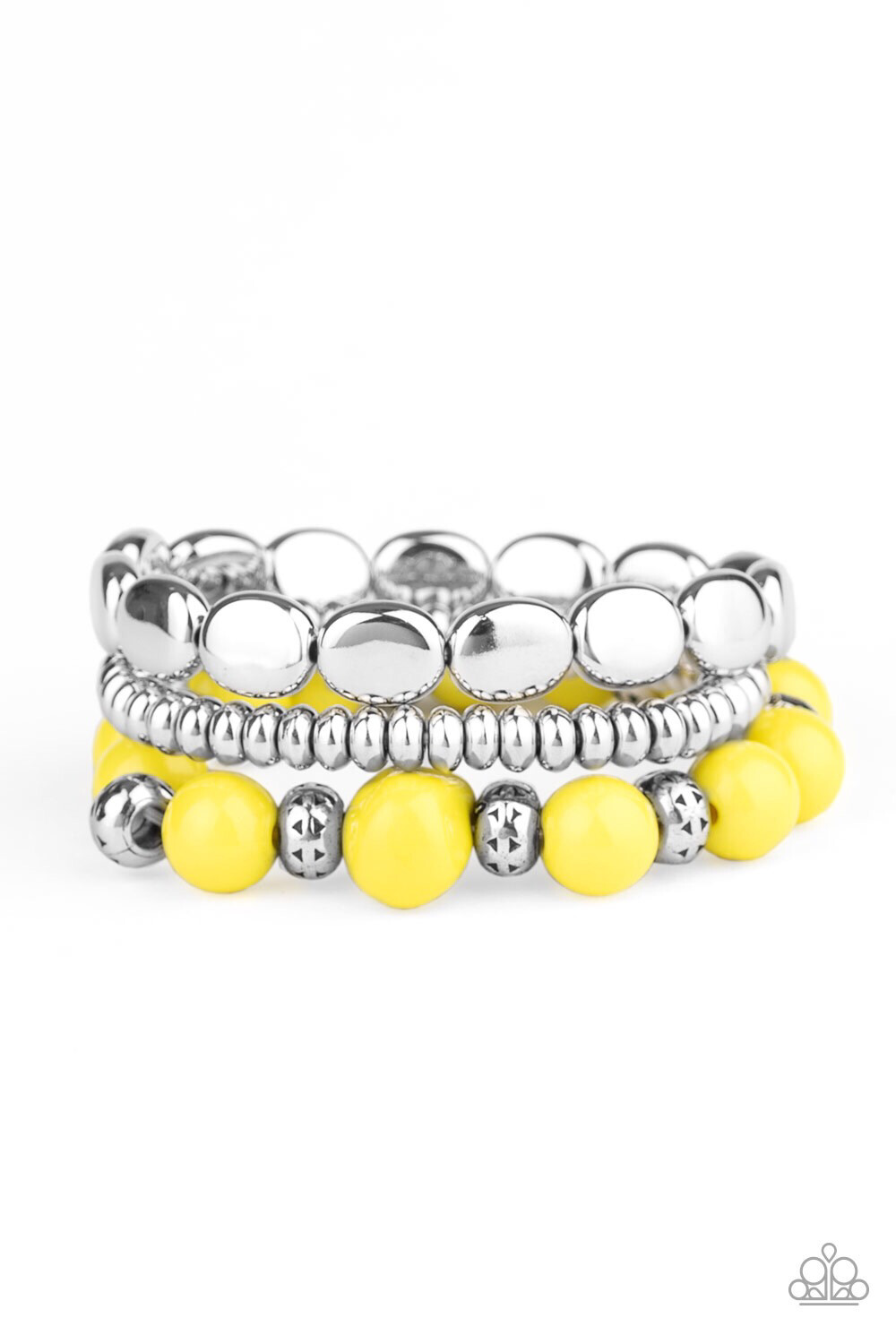 Paparazzi-Prismatic Pop-Yellow