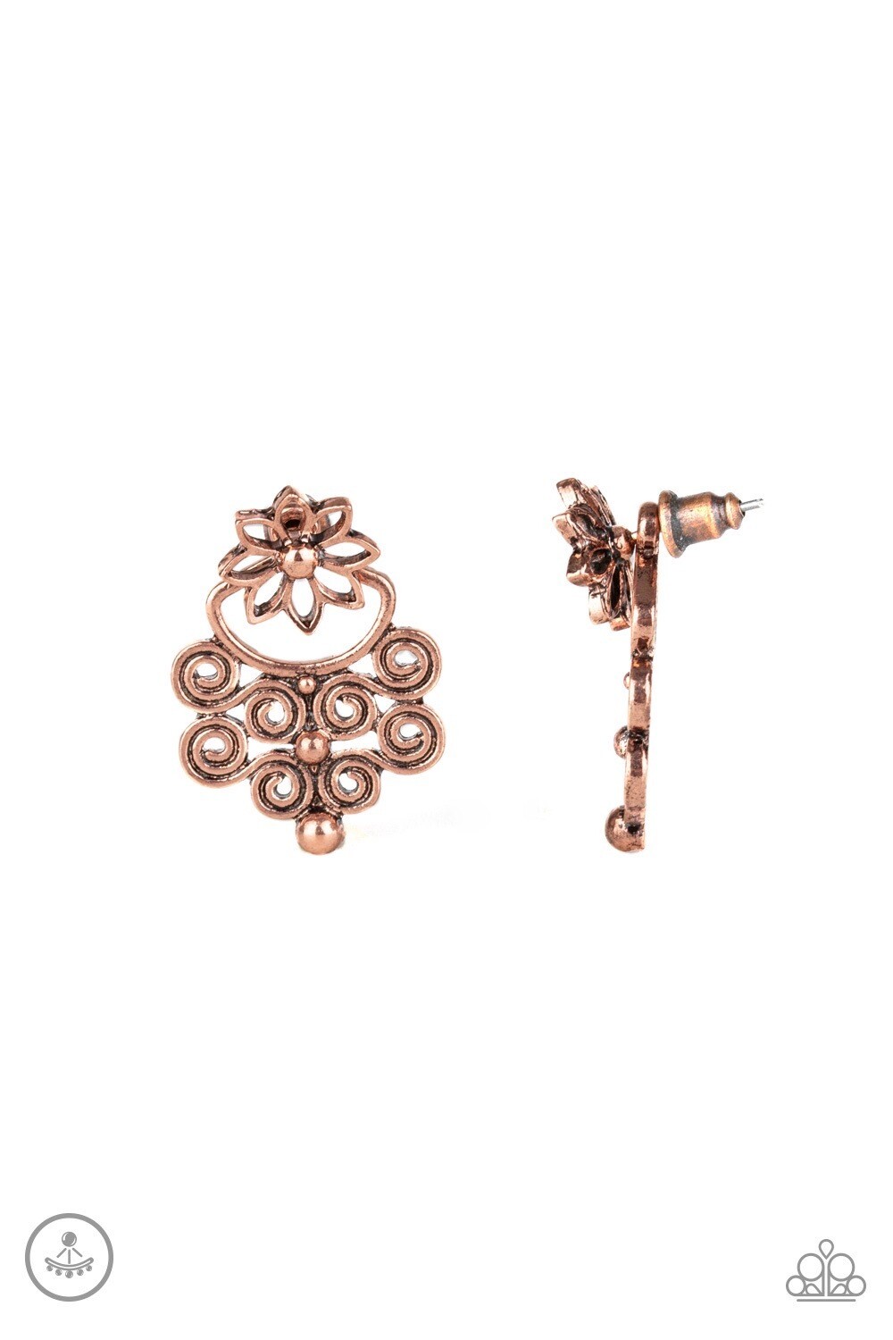 Paparazzi-Garden Spindrift-Copper Post