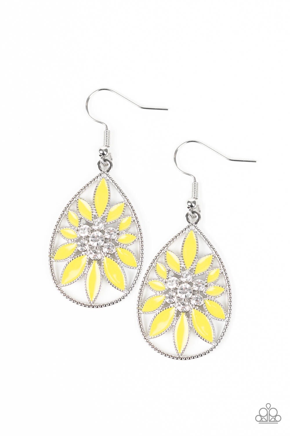 Paparazzi-Floral Morals-Yellow