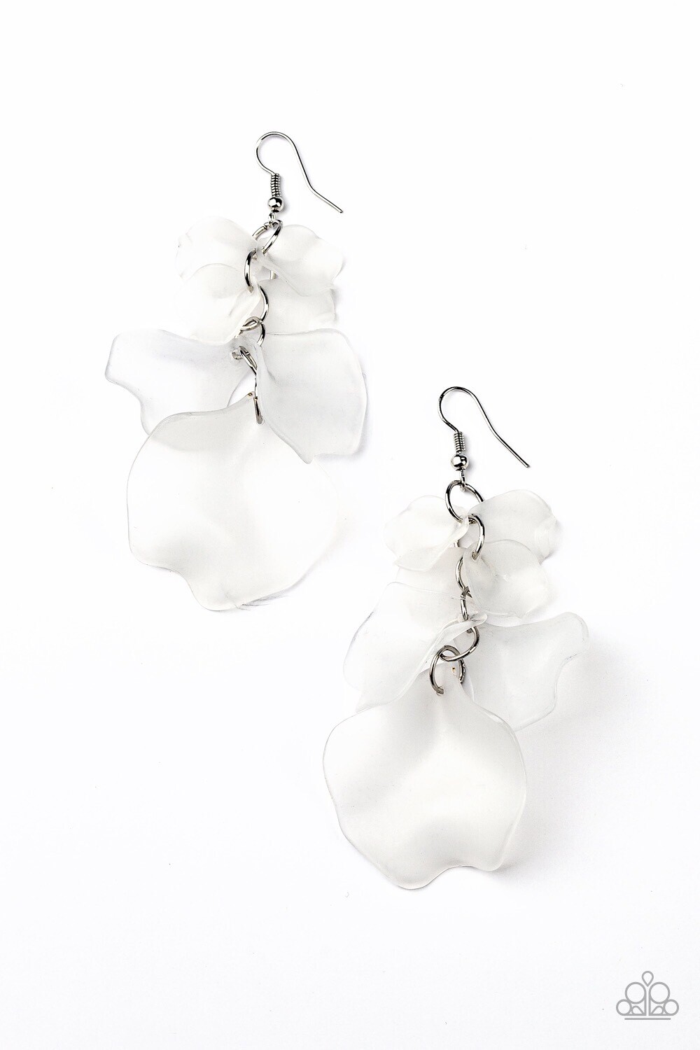 Paparazzi-Fragile Florals-White