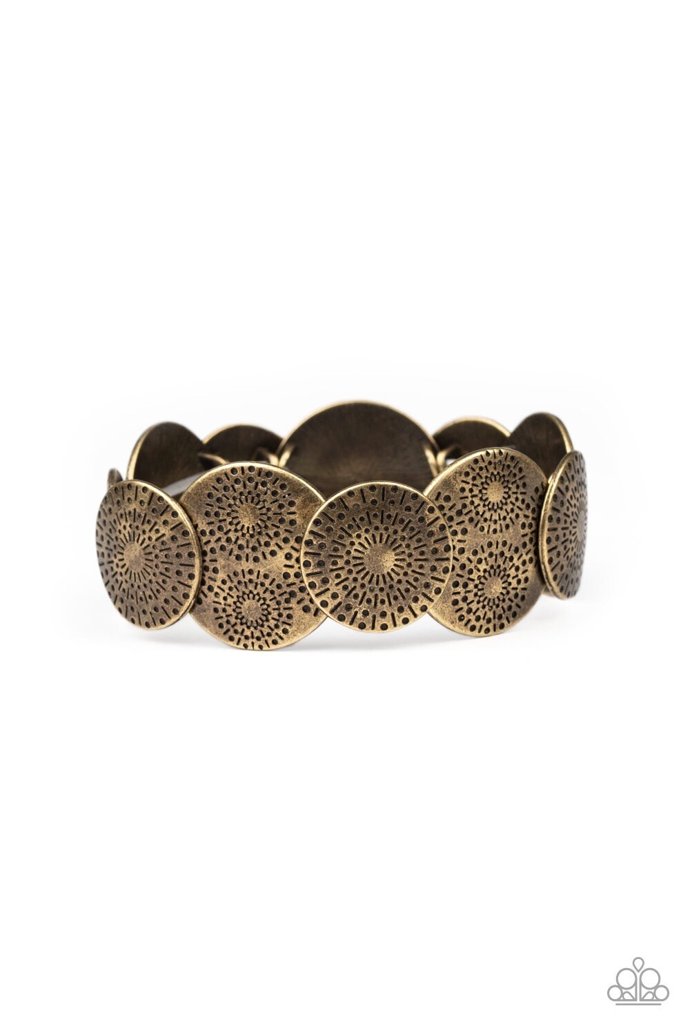 Paparazzi-Pleasantly Posy-Brass