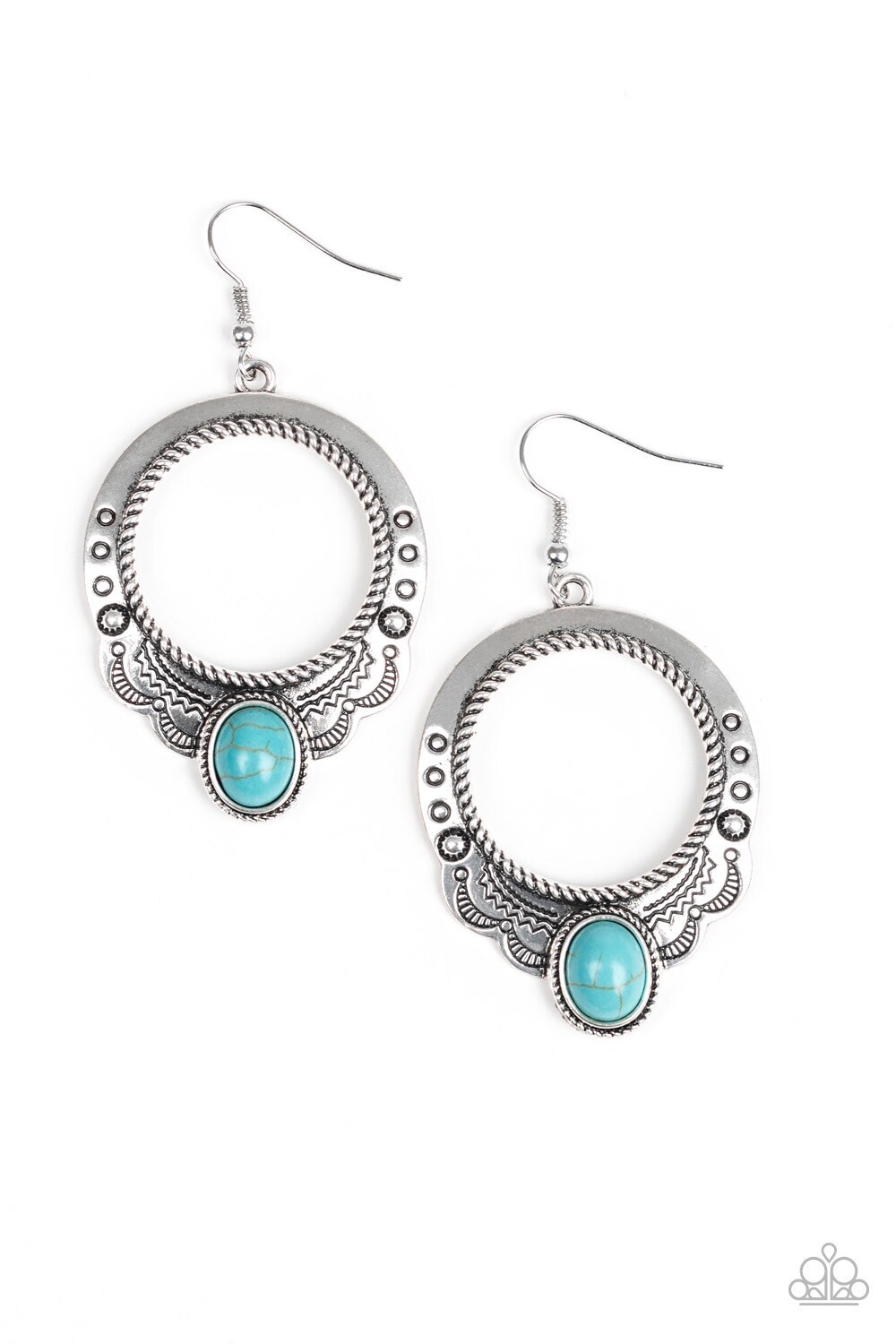 Paparazzi-Natural Springs-Blue (Turquoise)