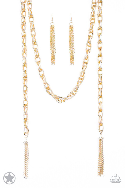 Paparazzi-Scarfed for attention-Gold