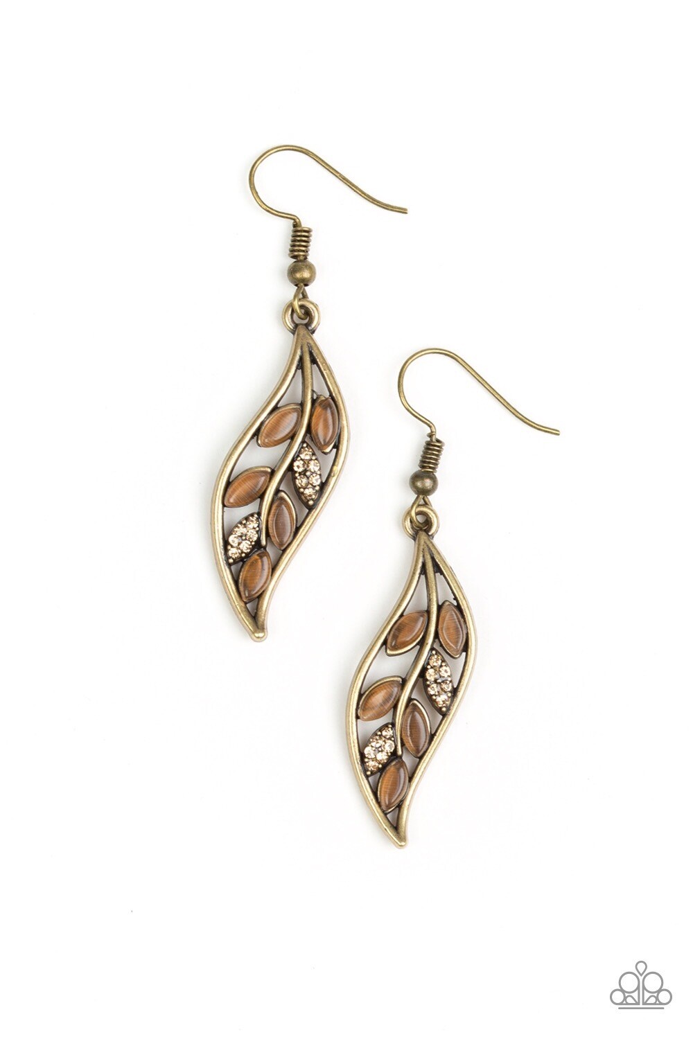 Paparazzi-Sparkling Stems-Brass