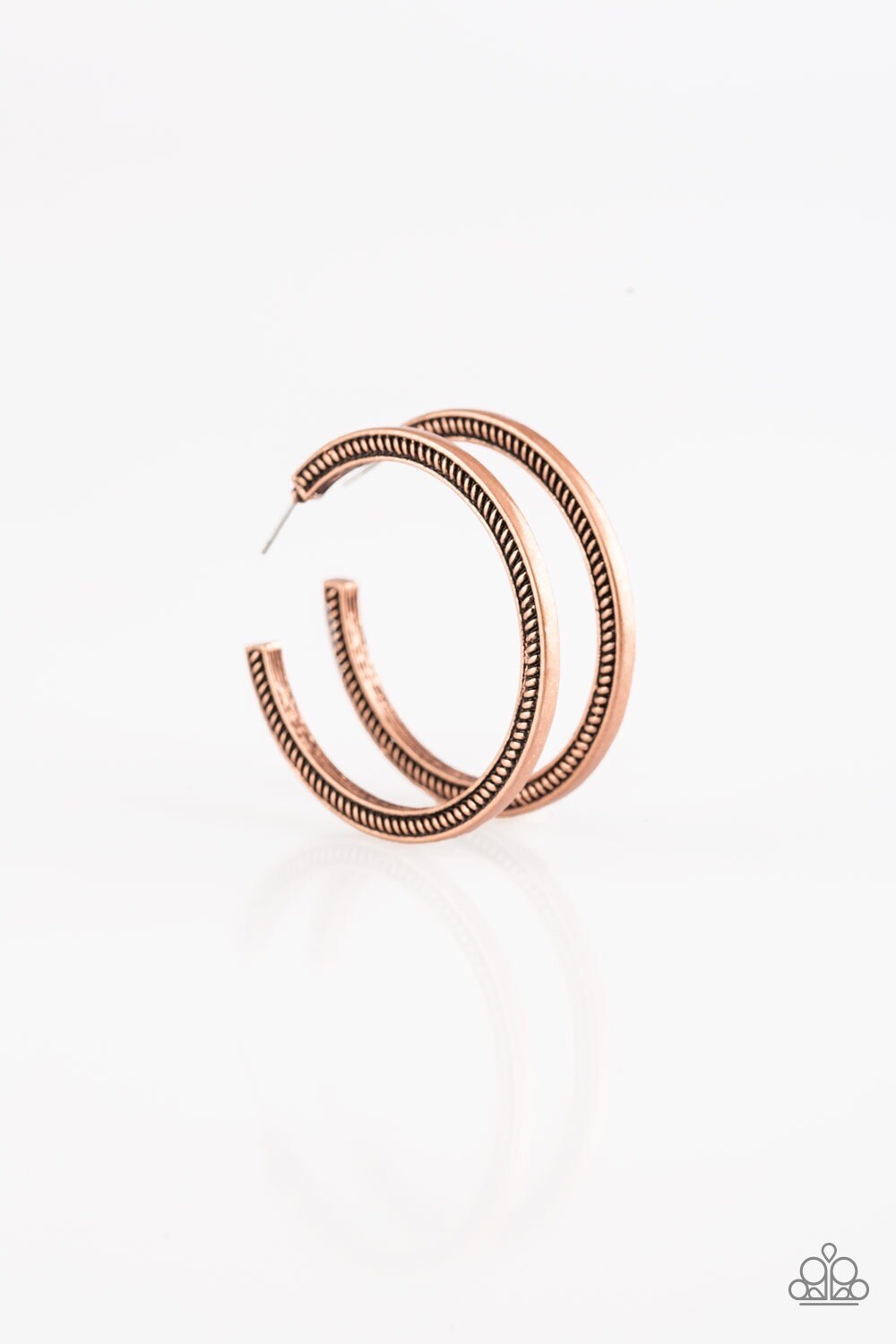 Paparazzi-This Is My Tribe-Copper  Hoop
