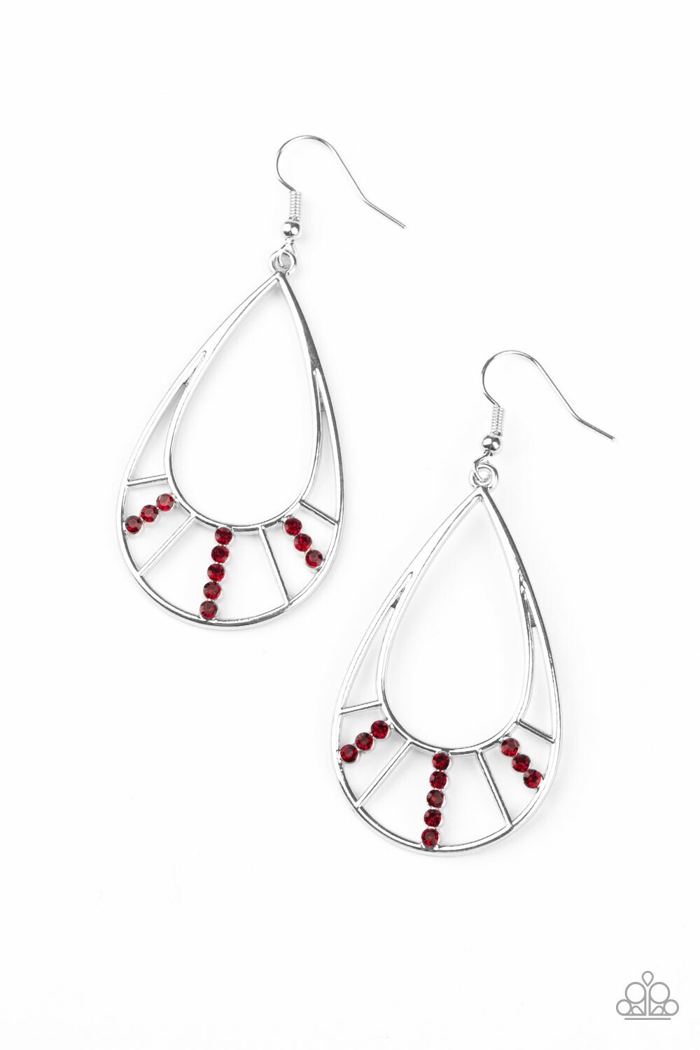 Paparazzi-Line Crossing Sparkle-Red