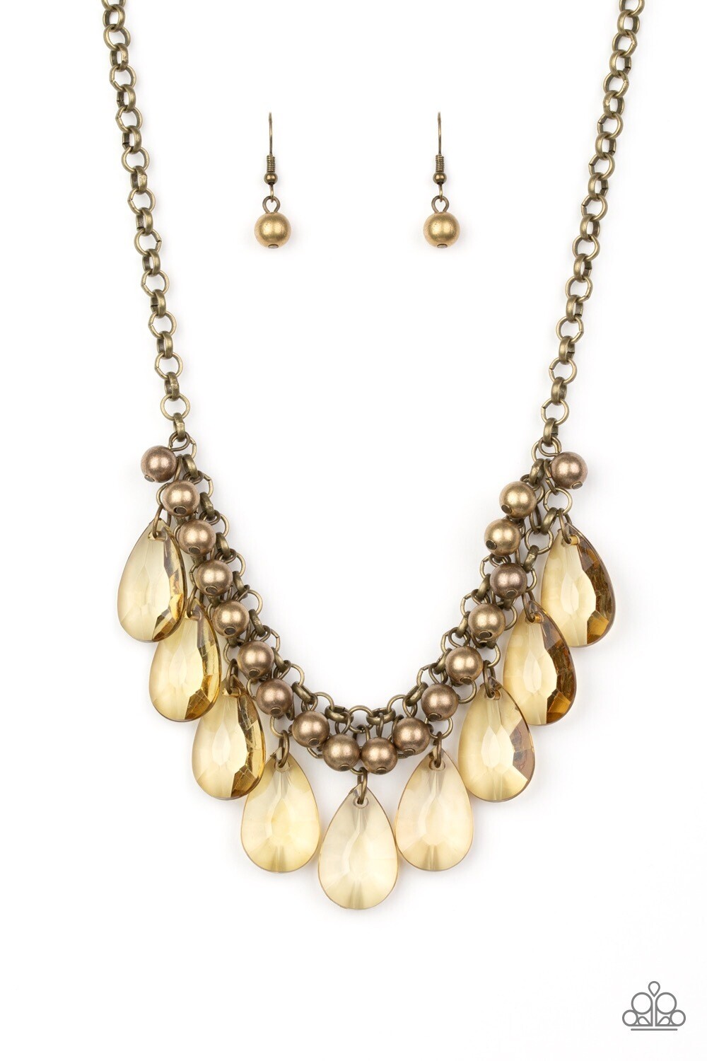 Paparazzi-Fashionista Flair-Brass