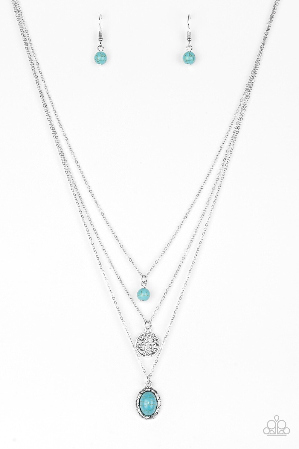 Paparazzi-Southern Roots-Blue (turquoise)