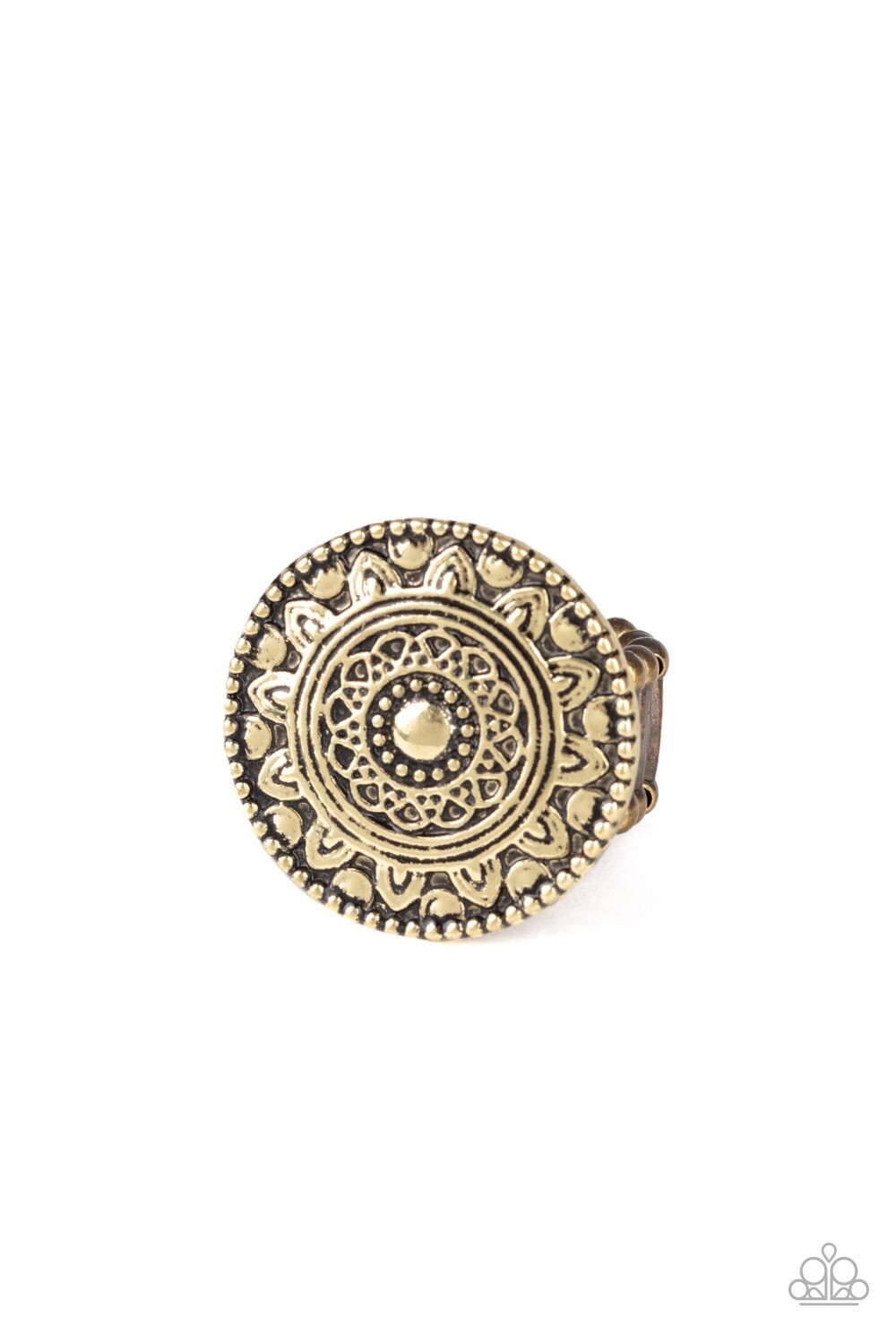 Paparazzi-One In A Medallion-Brass