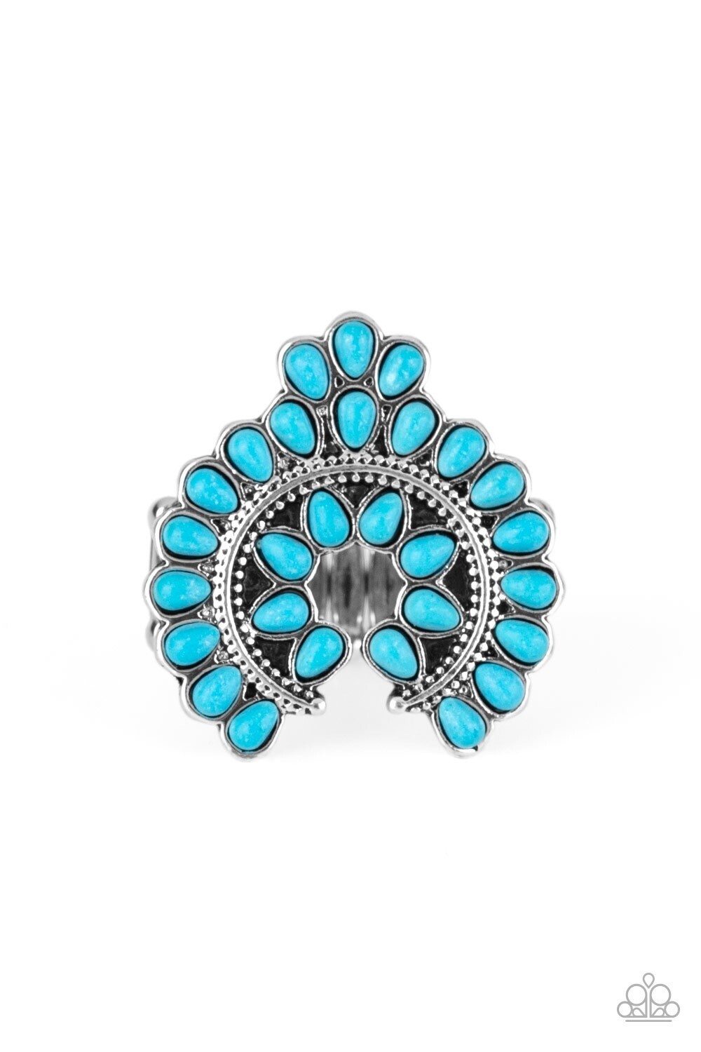 Paparazzi-Trendy Talisman-Blue (Turquoise)