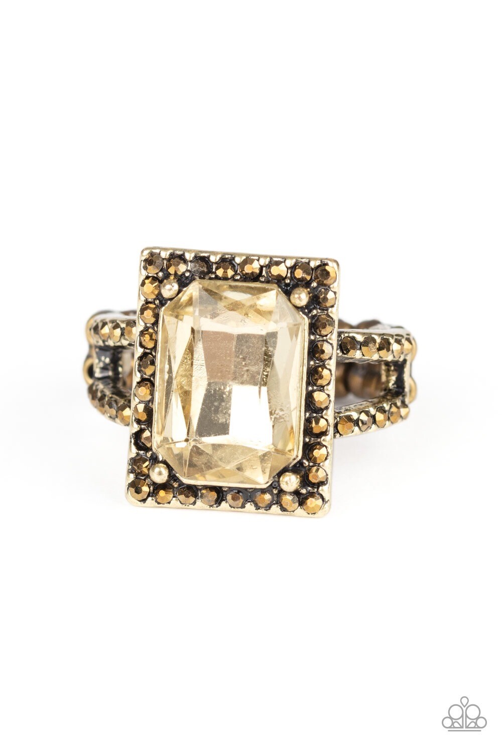 Paparazzi-Utmost Prestige-Brass