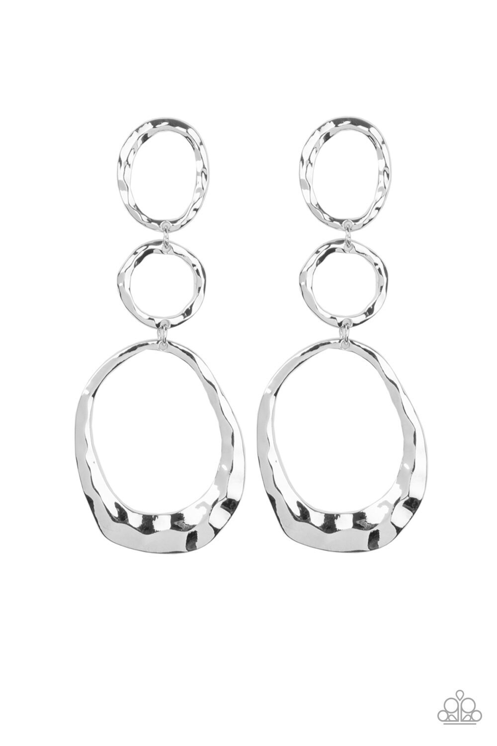 Paparazzi-Radically Rippled- Silver