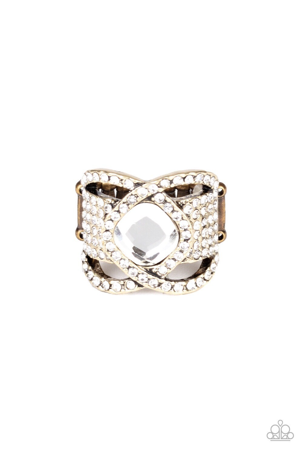Paparazzi-Triple Crown Twinkle -Brass