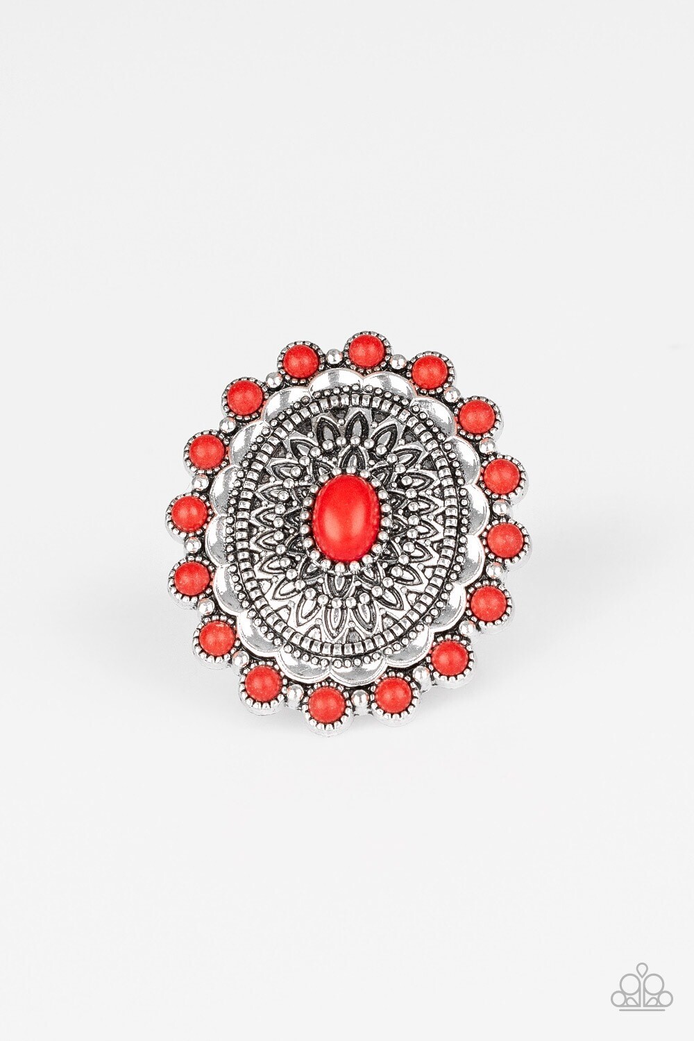 Paparazzi-Mesa Mandala-Red