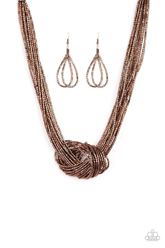 Paparazzi-Knotted Knockout - Copper