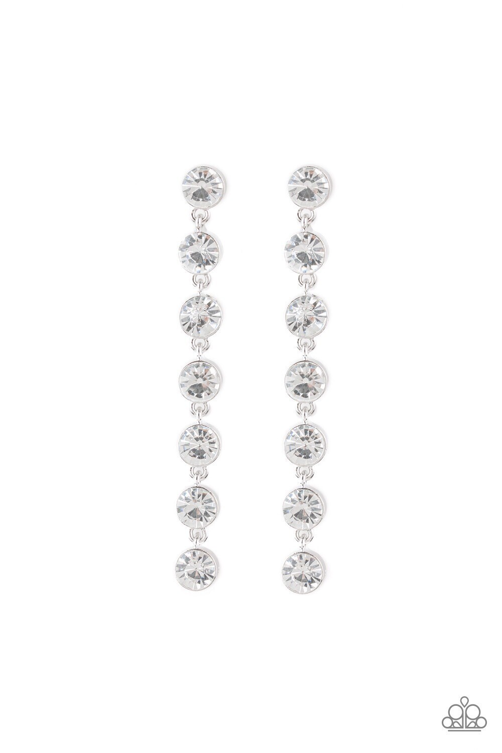 Paparazzi-Dazzling Debonair - White