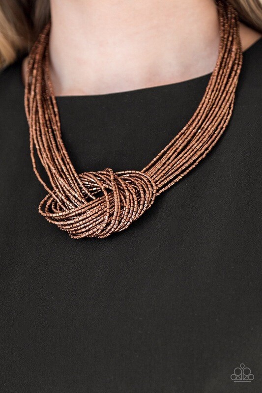 Paparazzi-Knotted Knockout - Copper