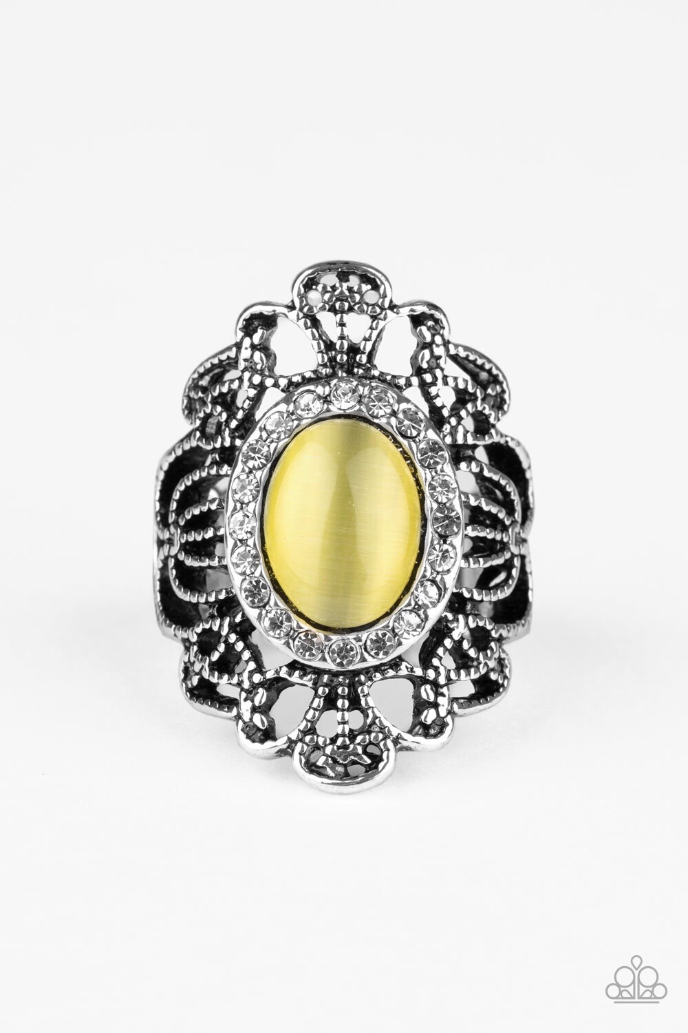 Paparazzi-Dashingly Dewy- Yellow