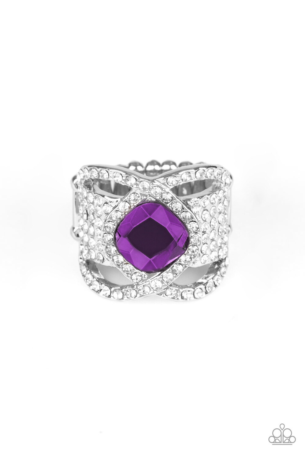 Paparazzi-Triple Crown Twinkle - Purple