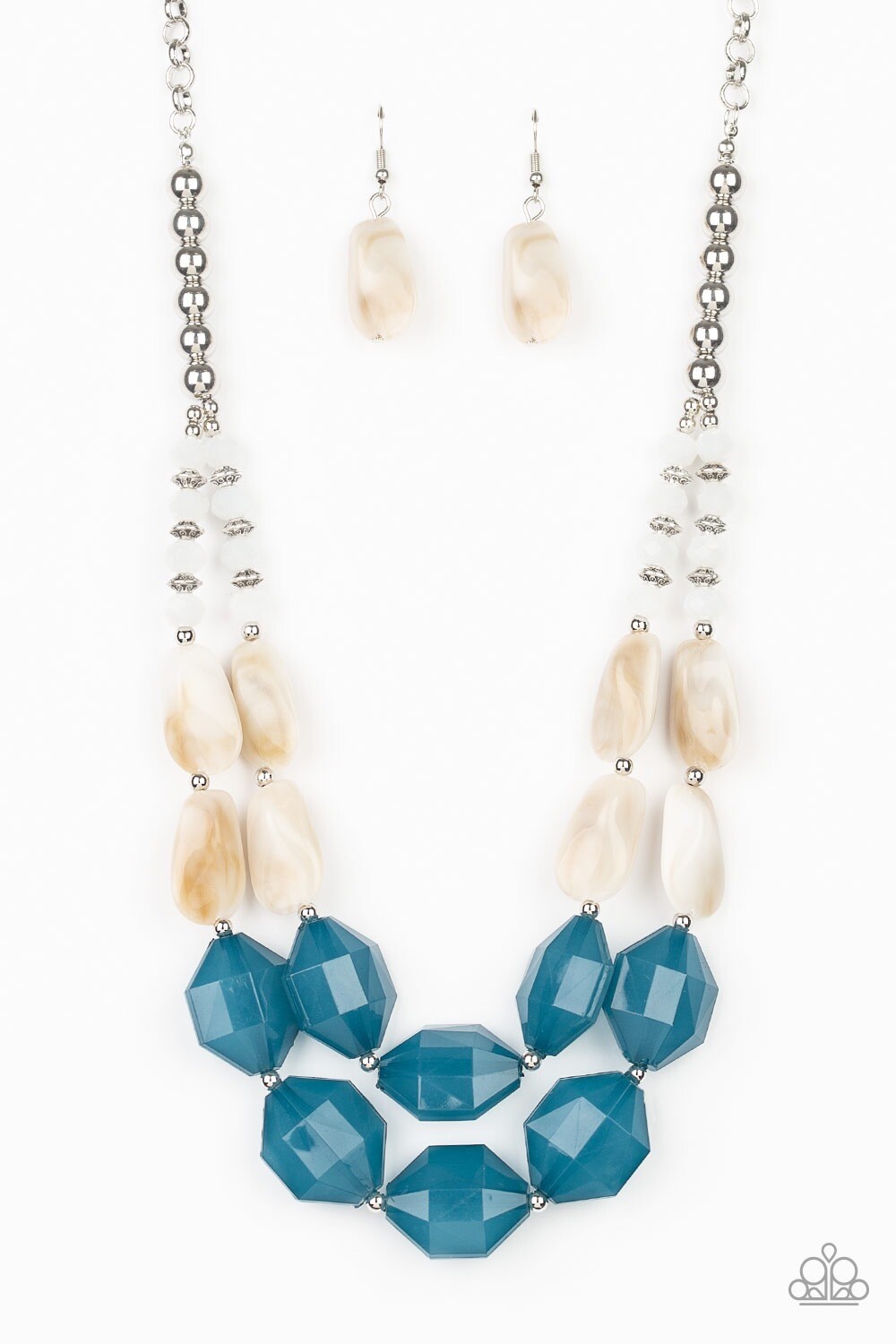 Paparazzi-Seacoast Sunset-Blue